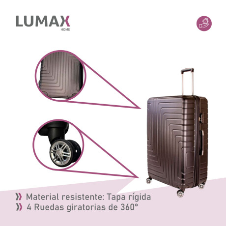 Valija Carry-on de mano Rígidas Con Organizadores Negro