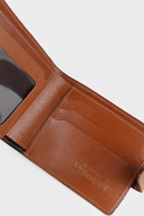 Billetera Jacinto con Pasador Camel