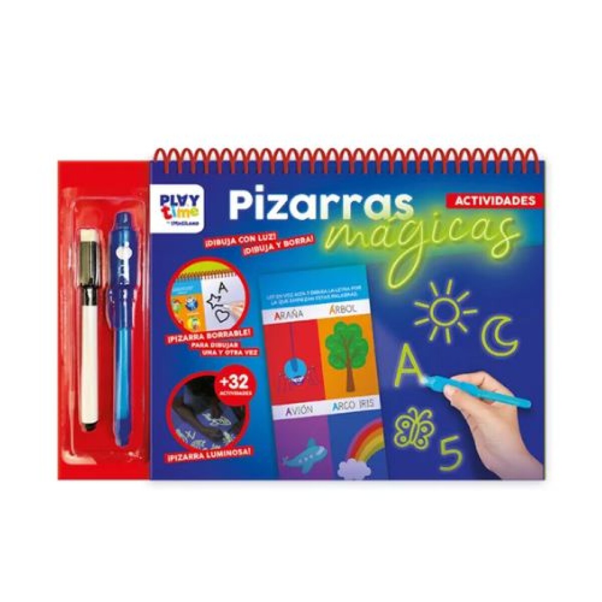 Pizarra luminosa mágica Imagiland Actividades - Pizarra Luminosa Mágica Imagiland Actividades 