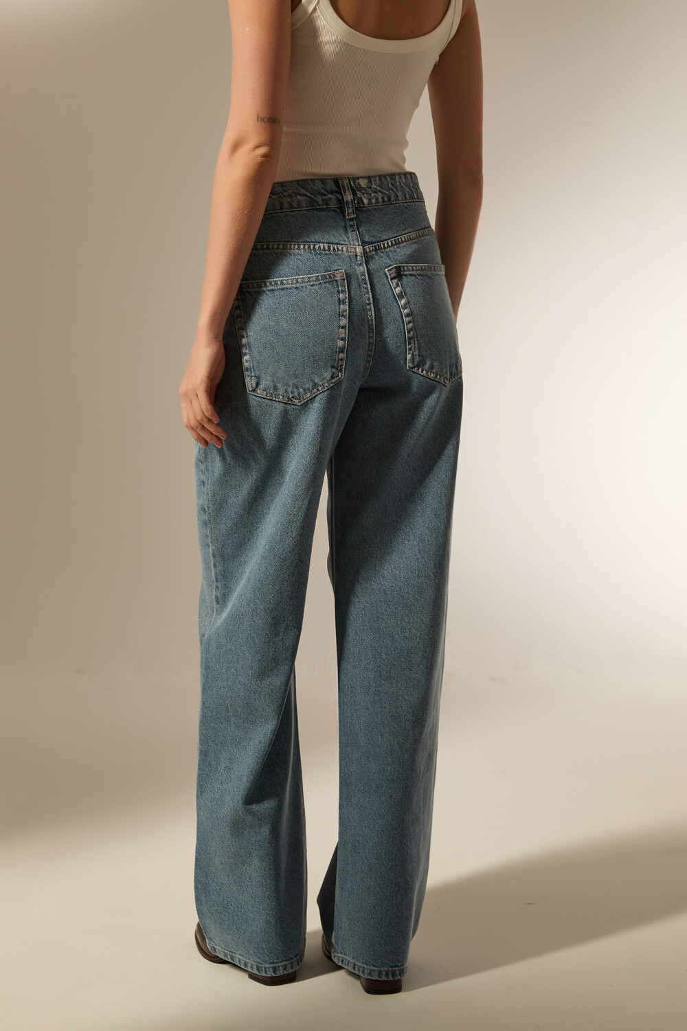 Pantalon Danisa Azul Grisaceo