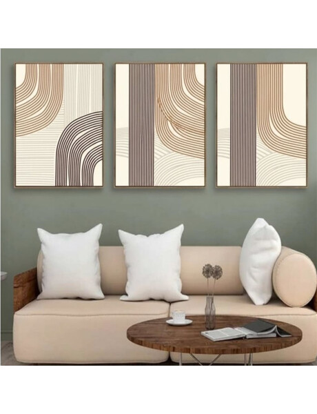 CUADRO CANVAS 30x40cm MARCO LINEAS 2 CUADRO CANVAS 30x40cm MARCO LINEAS 2