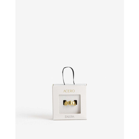 Anillos Medianos y Grandes Metal Dorado