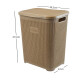 Canasto organizador para ropa 45lts MARRON CLARO