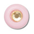 Pink and Yellow Acrylic Gem Multicolor