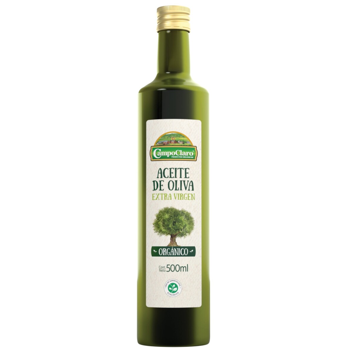 Aceite de oliva Campo Claro Orgánico 500ml 