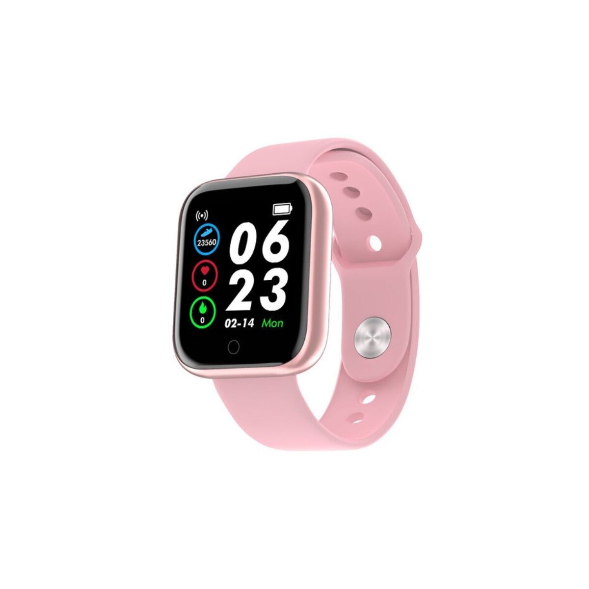 Smartwatch D20s rosa 