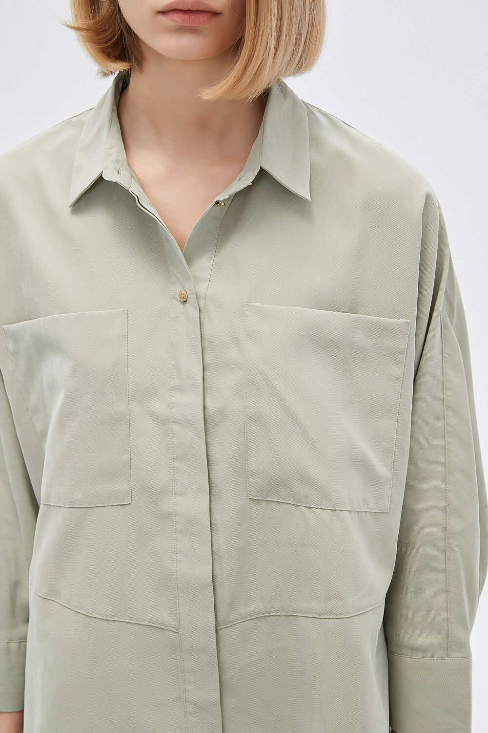 Camisa Maturin Verde Grisaceo