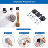 Set De Accesorios Para Baño Juego 16 Piezas Acero Inoxidable IMBACK Color Negro Set De Accesorios Para Baño Juego 16 Piezas Acero Inoxidable IMBACK Color Negro