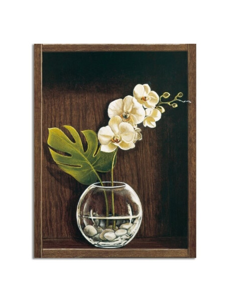 CUADRO CANVAS 30x40cm JARRÓN VIDRIO CUADRO CANVAS 30x40cm JARRÓN VIDRIO