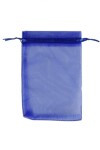 Bolsa organza 12x17 cm. AZUL
