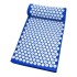 Colchoneta Mat + Almohada Acupuntura Masajeador Relajación Color Variante Azul