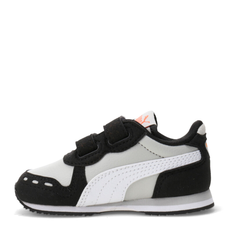 Championes de Niños Puma Cabana Racer SL 20 V Gris - Negro - Blanco