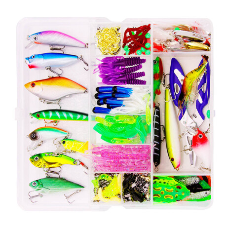Kit Valija Organizador Señuelos Para Pesca 300 Piezas Cpg008013