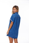 VESTIDO JEAN GRETEL AZUL MEDIO