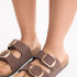 Sandalia Mila Marron