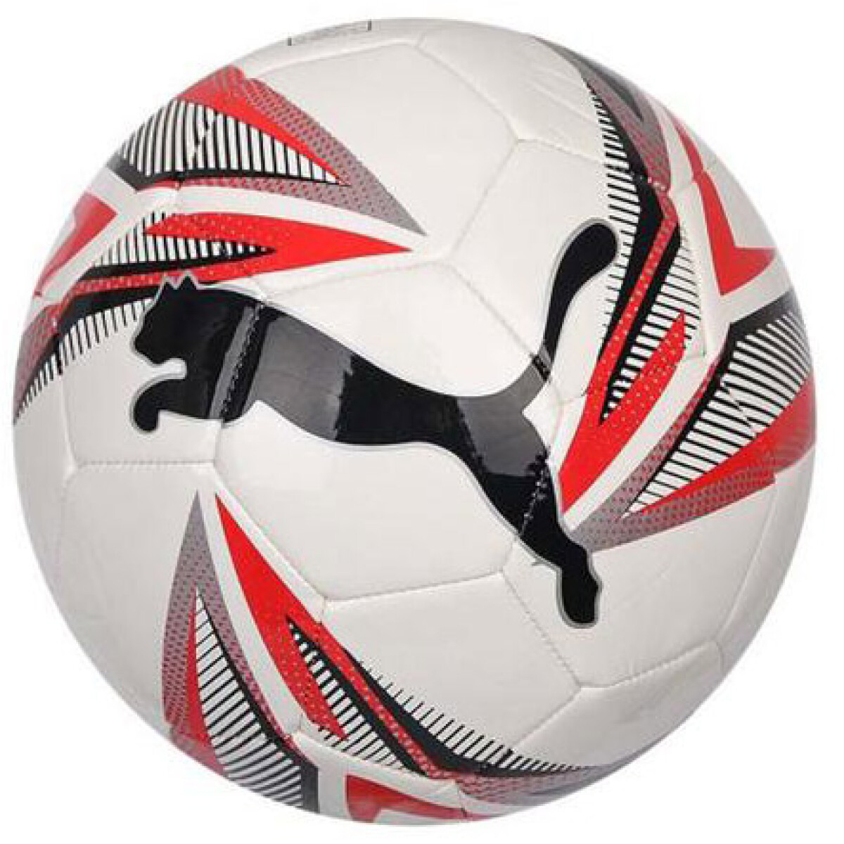 Pelota Puma Play Big Cat - Blanco - Negro - Rojo 