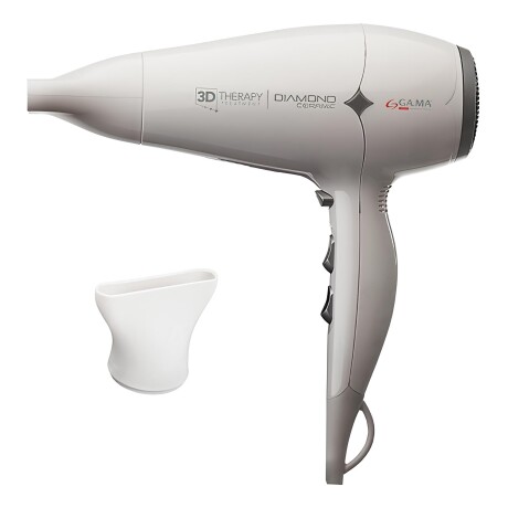 Secador de pelo GAMA ION Diamond 3D Therapy Blanco