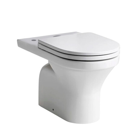 INODORO PARA MOCHILA VARESE BLANCO BRILLO LOZA SANITARIA 000
