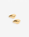 Aros Pasantes Metal Aros Pasantes Acero Bold - Dorado