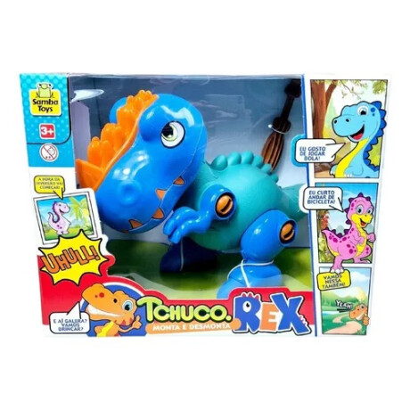 Dinosaurio Tchuco rex monta y desmonta Dinosaurio Tchuco rex monta y desmonta