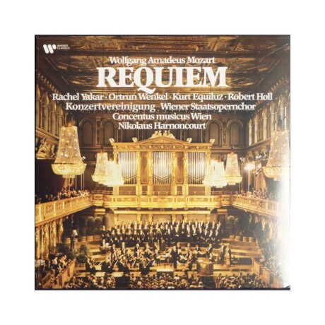 Nikolaus Harnoncourt - Mozart:requiem - Vinilo Nikolaus Harnoncourt - Mozart:requiem - Vinilo