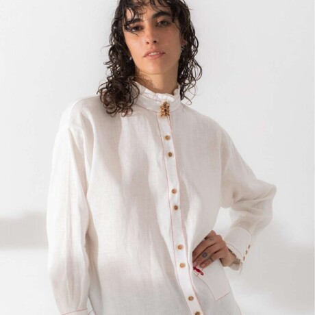 Camisa Ota Detail Blanco
