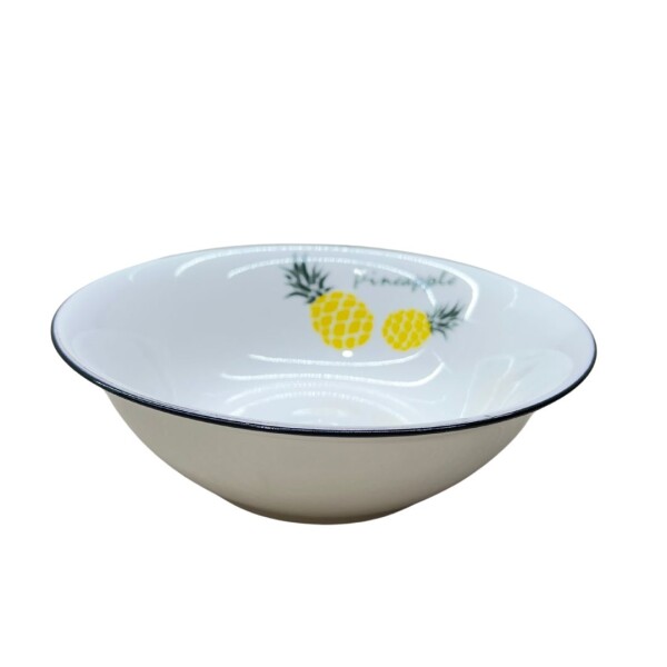 BOWL DE PORCELANA CON DISEÑO FRUTAL • 15cm BOWL DE PORCELANA CON DISEÑO FRUTAL • 15cm