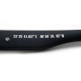 Lentes De Sol Bambu E Madeira Cuadrado - Unisex Negro/Negro