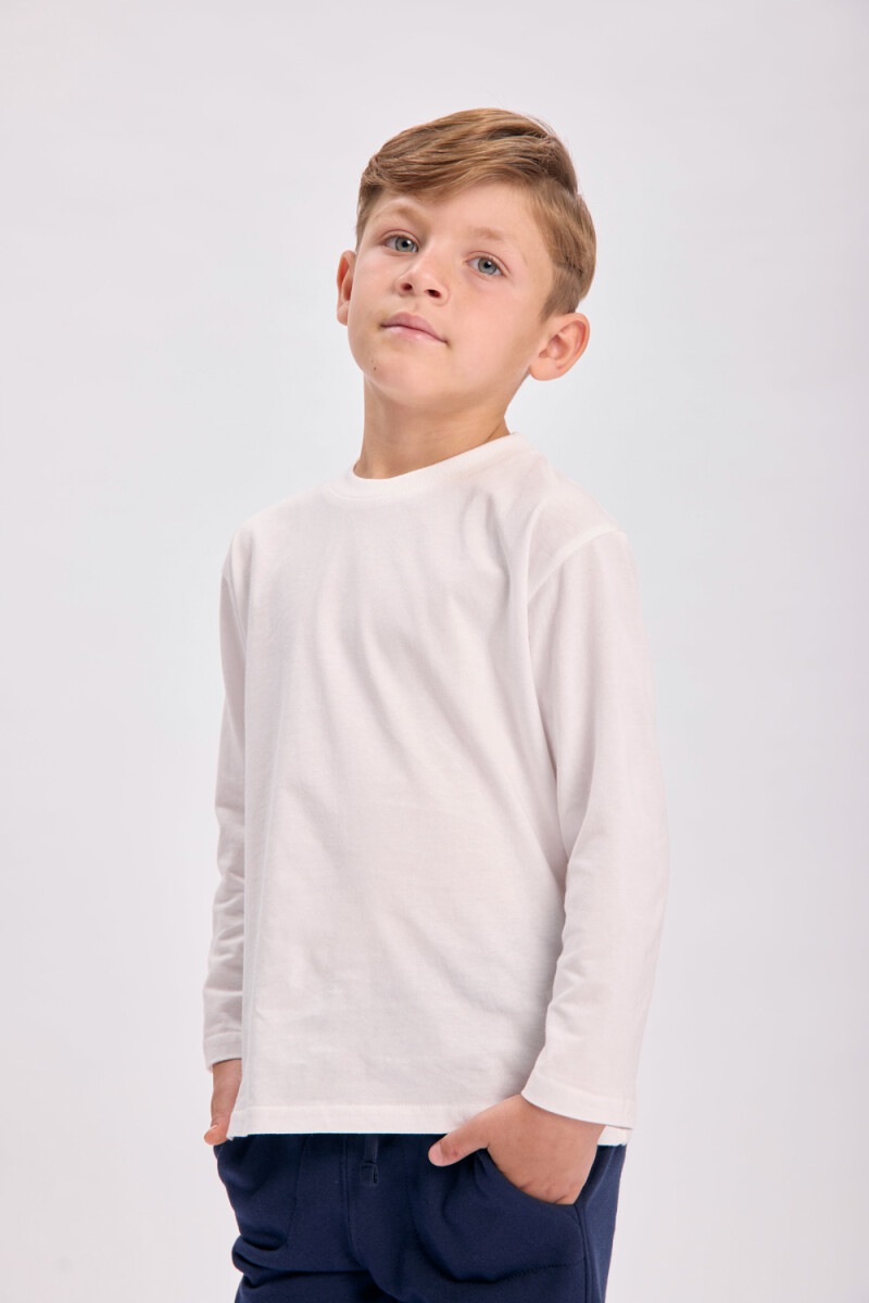 Remera básica Blanco