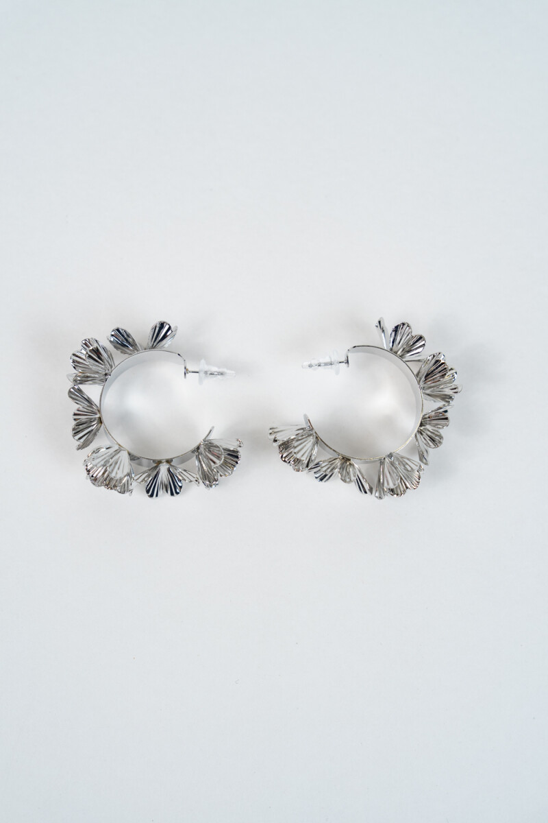 Caravana Pétalos - Plateado 