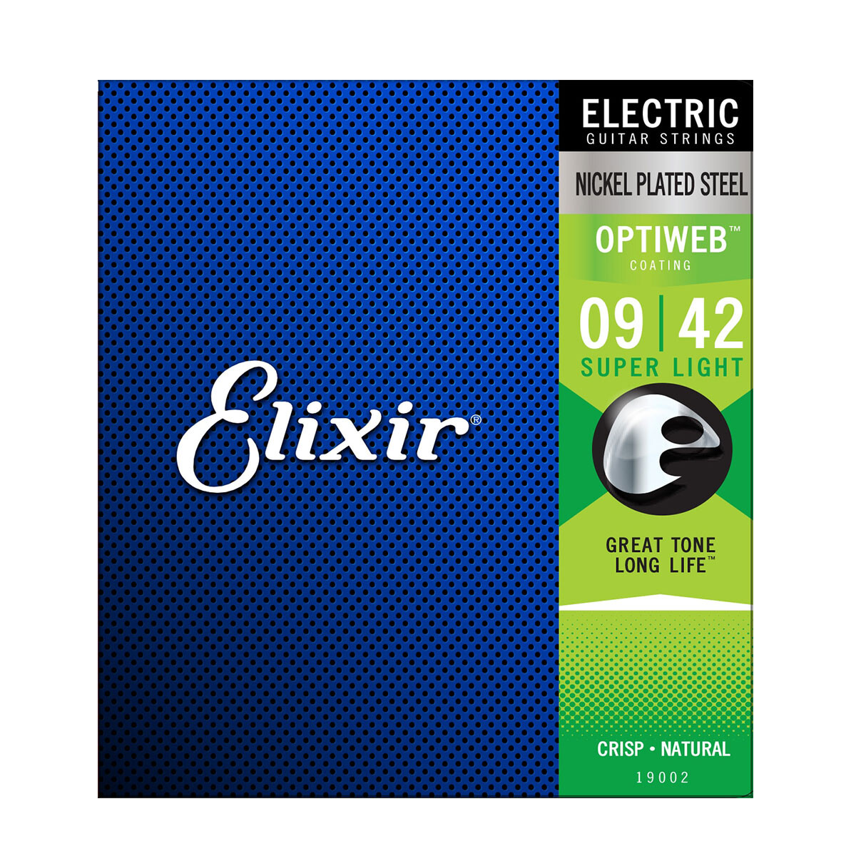 Encordado Eléctrica Elixir Optiweb 009-042 S Light 