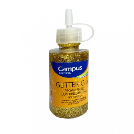 Adhesivo Glitter Campus Oro