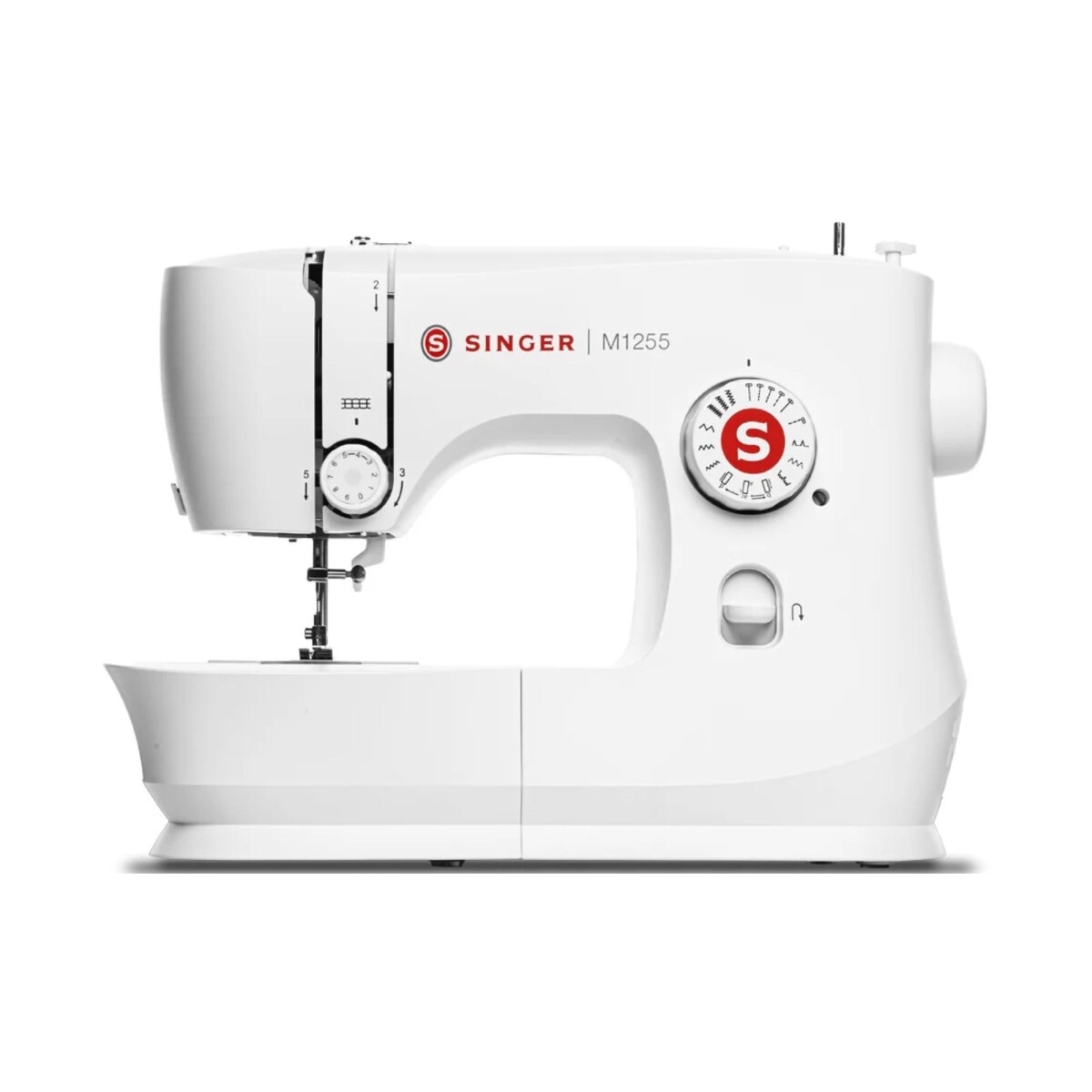 MAQUINA DE COSER 7 OP. - BRAZO LIBRE - blanco 