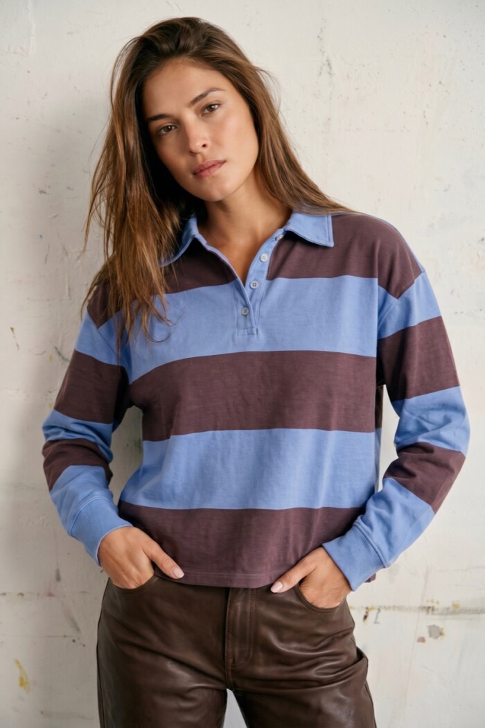 Sweater Polo Azul