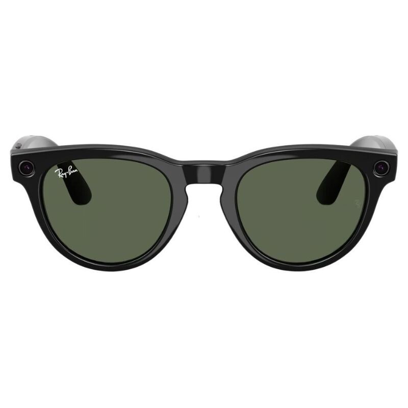 Lente Ray-Ban Meta Headliner Gen2 Shiny Black Clear Trans Graphite Green 721278 Lente Ray-Ban Meta Headliner Gen2 Shiny Black Clear Trans Graphite Green 721278