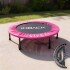 Mini Trampolin Plegable Cama Elástica Saltarín Fitness 102 Cm IMBACK Color Rosa Mini Trampolin Plegable Cama Elástica Saltarín Fitness 102 Cm IMBACK Color Rosa