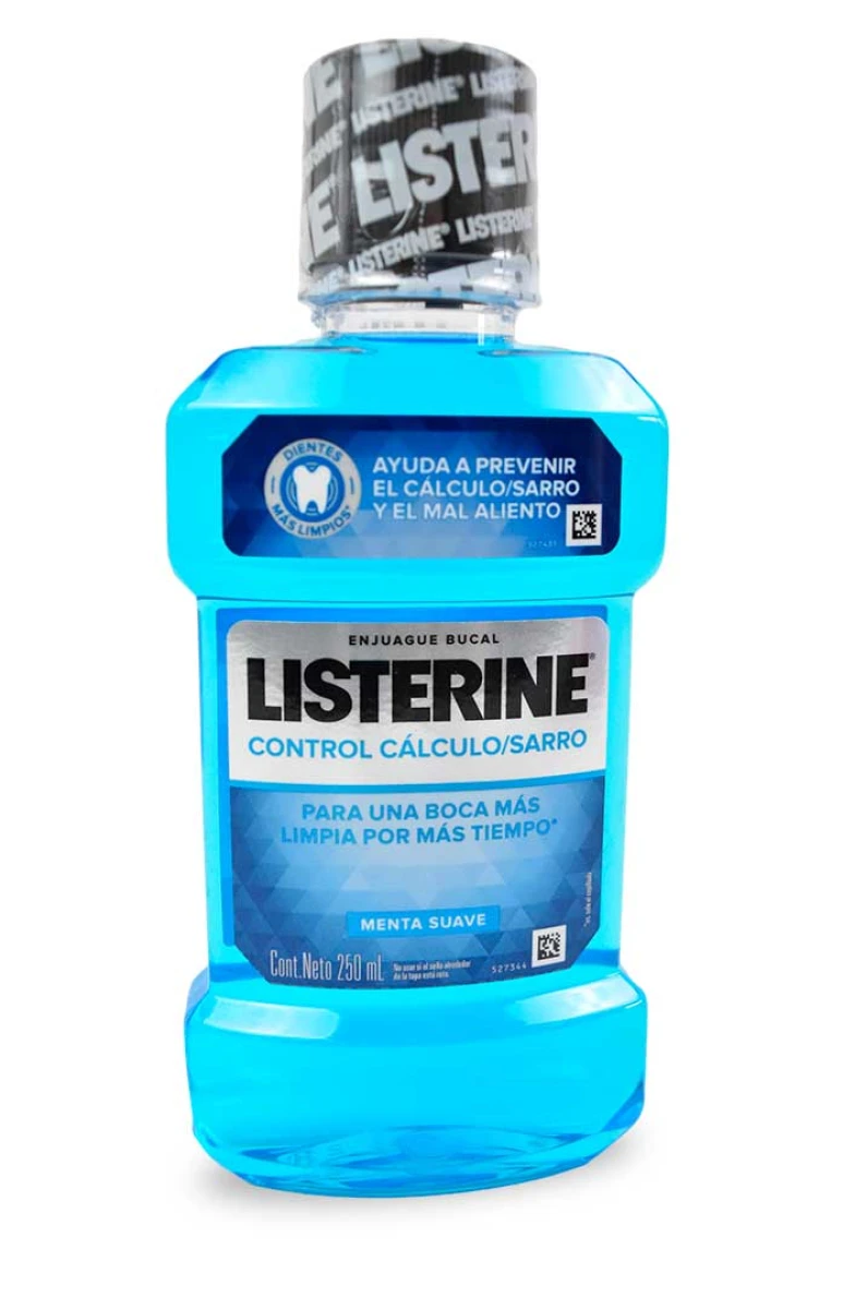 ENJUAGUE BUCAL LISTERINE ANTISARRO 250 ML 