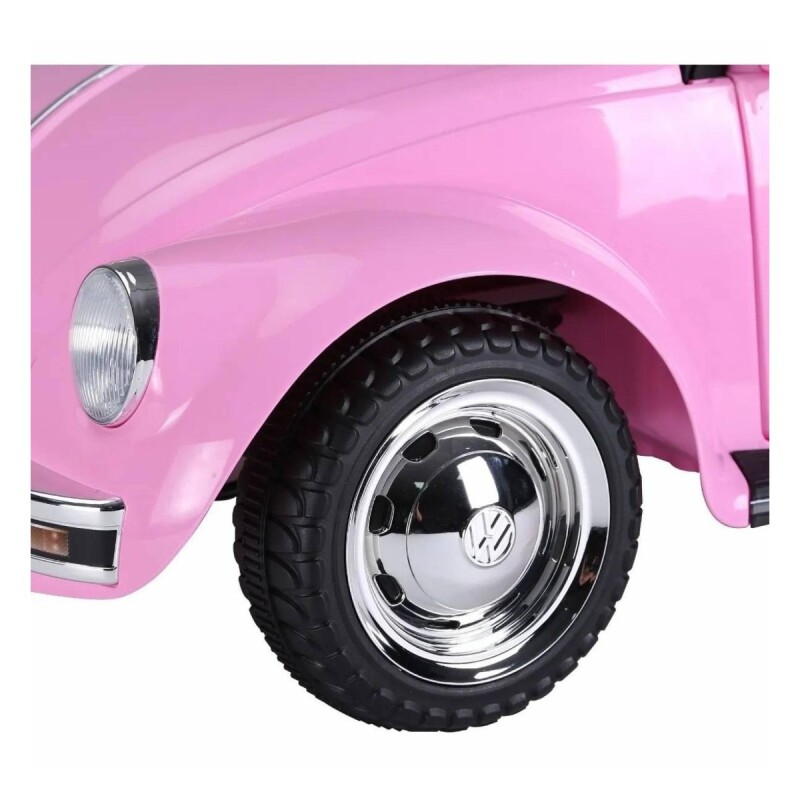 Auto a Bateria infantil Escarabajo Rosado Auto a Bateria infantil Escarabajo Rosado