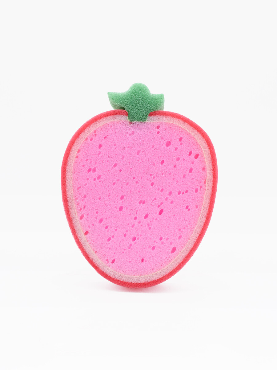 FRUTILLA ESPONJA - ROSADO 