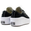 Championes Converse All Star Move Ox de Mujer - 571818C Negro-blanco