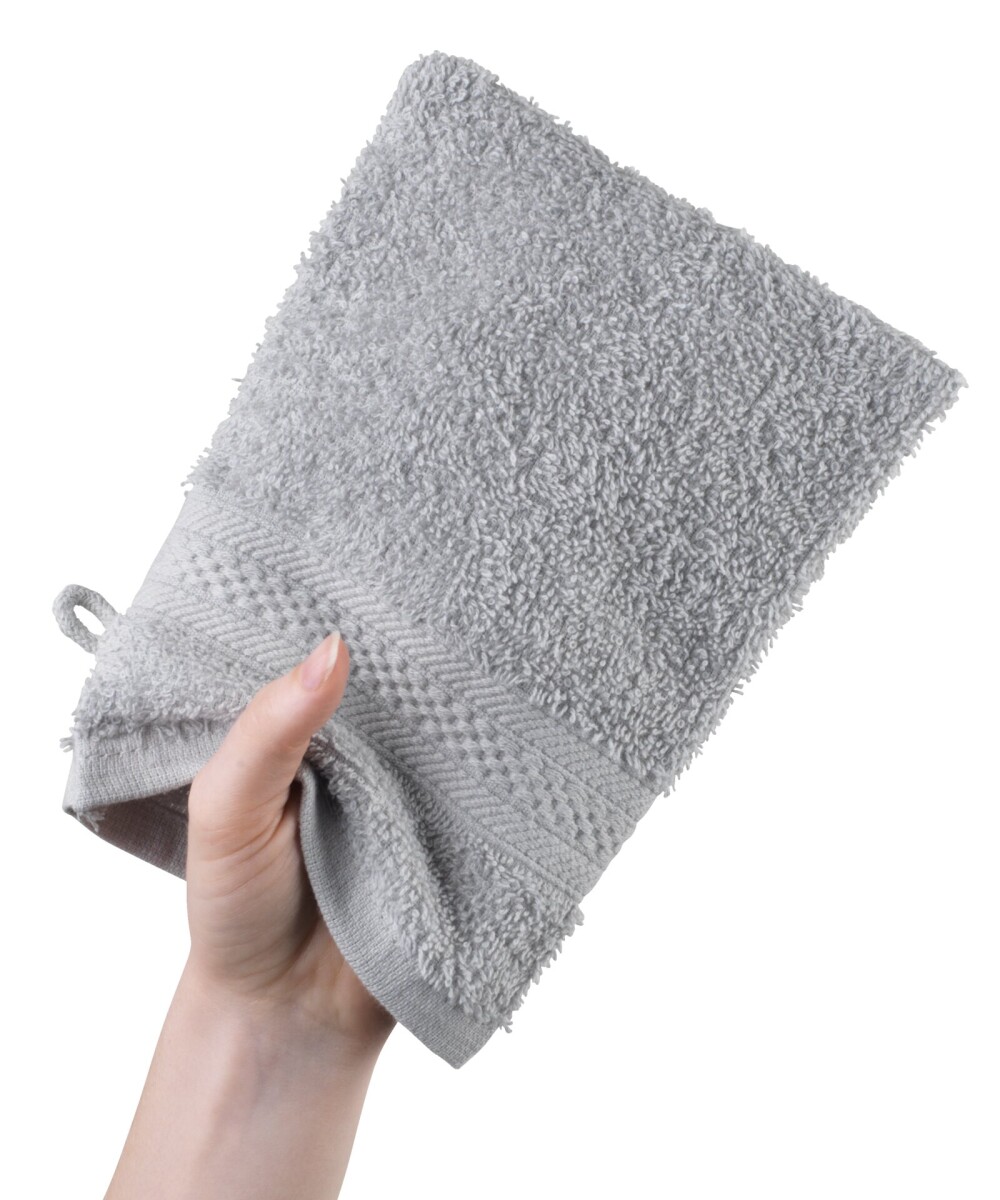 Manopla de baño UPPSALA 14x20 gris claro 