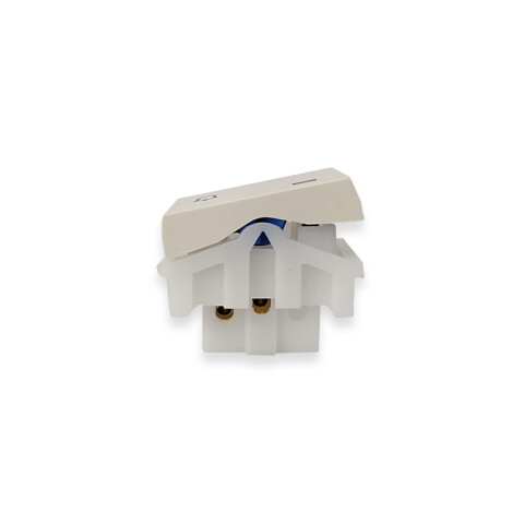 Módulo pulsador timbre 250VCA 16A blanco blanche SK3220