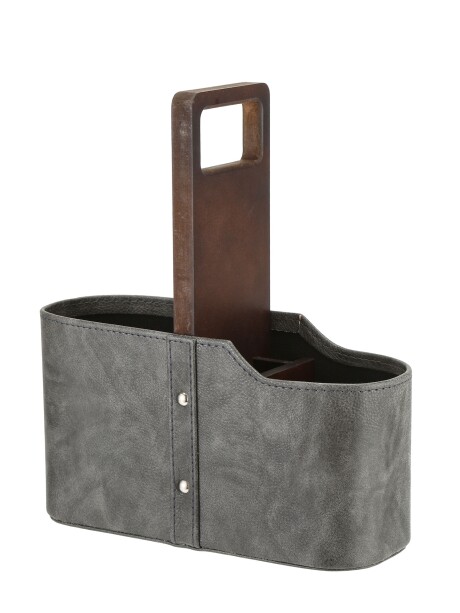 Matera de Auto en Madera Gris