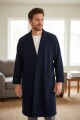 Bata Polar Hombre Azul