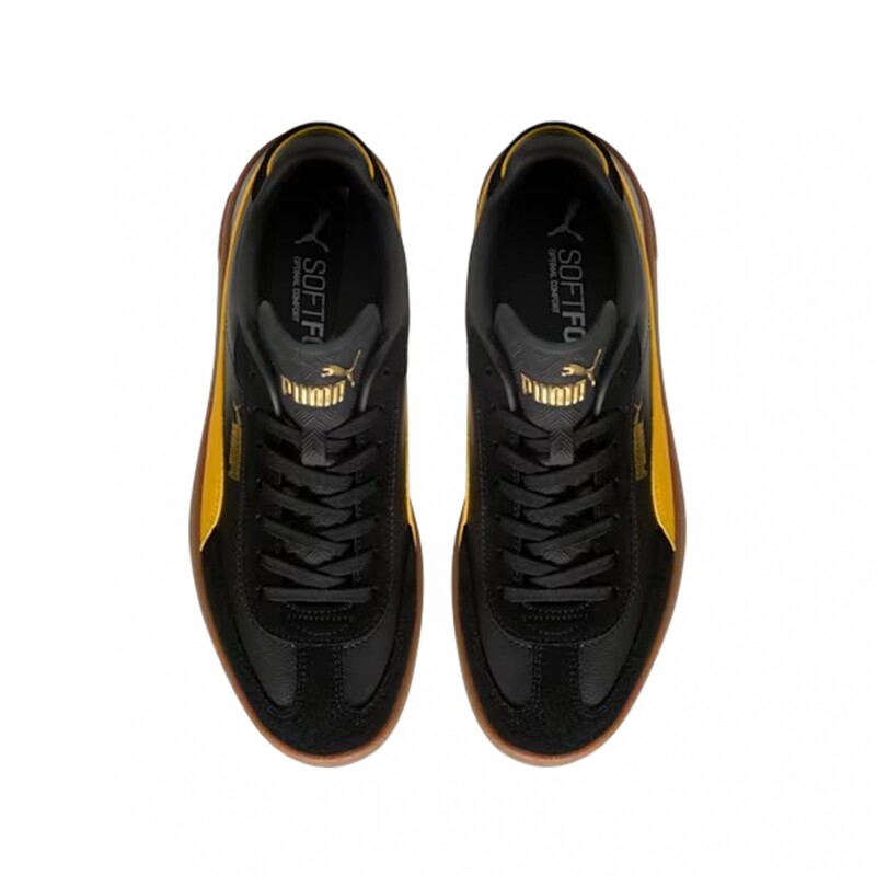Championes Puma Club Li Era Black/Yellow/Gum