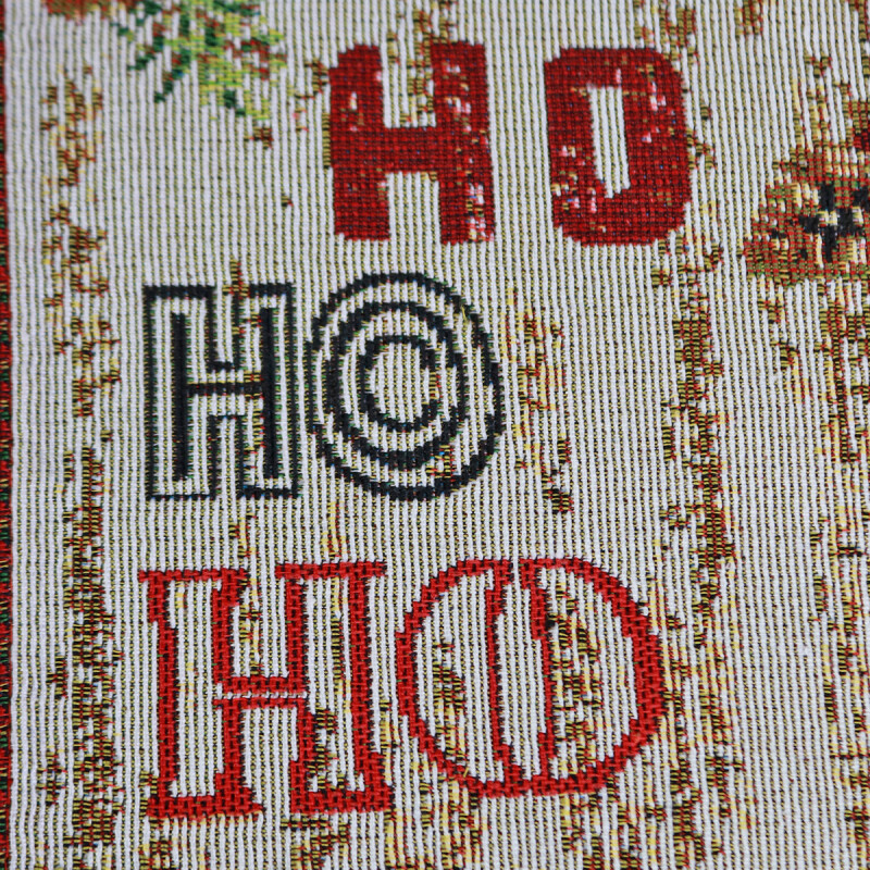 INDIVIDUAL RECT DIS SANTA 33X44CM Unica