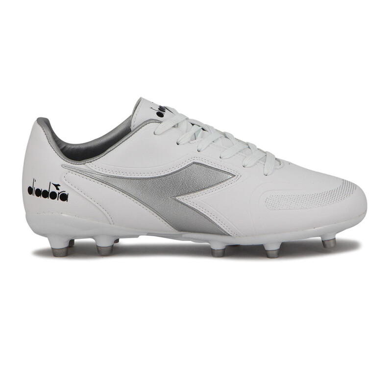 Diadora Barrica Futbol Md Men Blanco-plata Blanco-plata