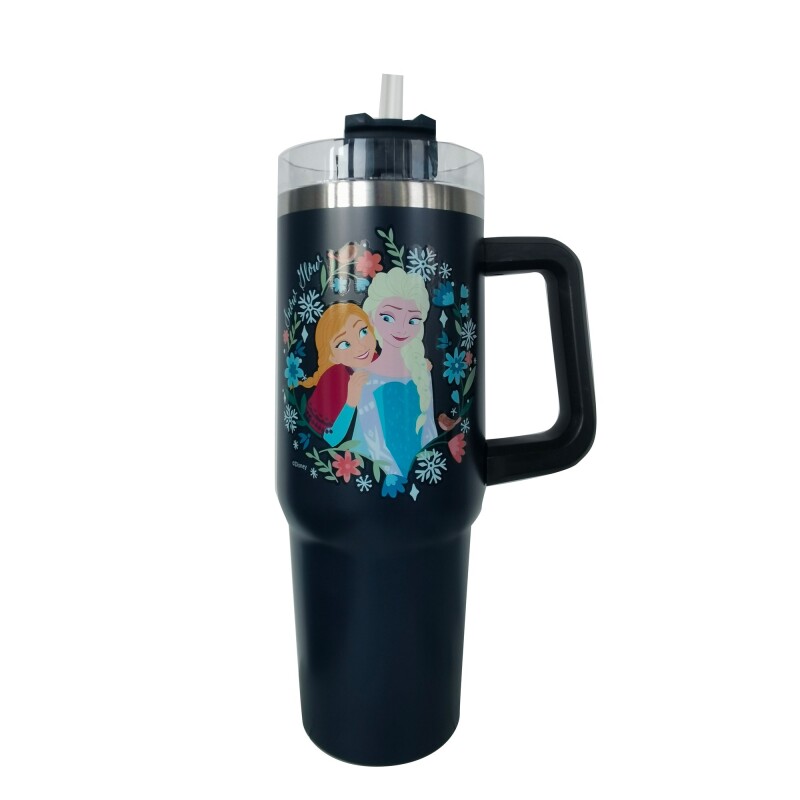 Botella Marvel Frozen Azul Marino