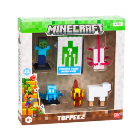 Pack X6 Figuras Minecraft MC2060 PACK-3