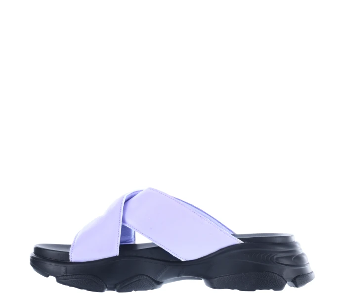 Sandalia MALIKU con tiras cruzadas Lilac